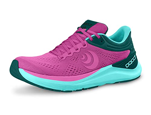 Topo Athletic Damen Ultrafly 4 Bequeme Leichte 5 mm Drop Road Running Shoes Athletic Shoes for Road Running, Violett / Blau, 38 EU von Topo Athletic