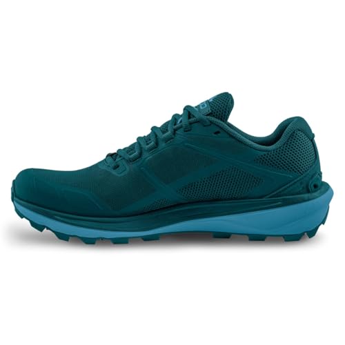 Topo Athletic Terraventure 4 Damen Traillaufschuhe, bequem, gepolstert, langlebig, 3 mm Länge, Sportschuhe für Trailrunning, Blau/Blau, 39 EU von Topo Athletic