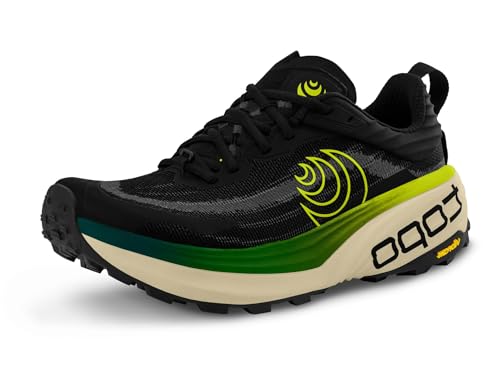 Topo Athletic Vista Herren-Trailrunning-Schuhe, leicht, bequem, 5 mm, Sportschuh für Trail, Schwarz/Limettengrün, 42 EU Topo Athletic Vista Herren-Trailrunning-Schuhe, leicht, bequem, 5 mm, Sportschuh für Trail, Schwarz/Limettengrün, 42 EU von Topo Athletic