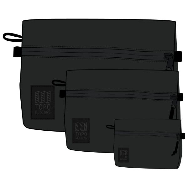 Topo Designs - Accessory Bag Bundle - Rucksack-Zubehör Gr Micro/Small/Medium schwarz von Topo Designs