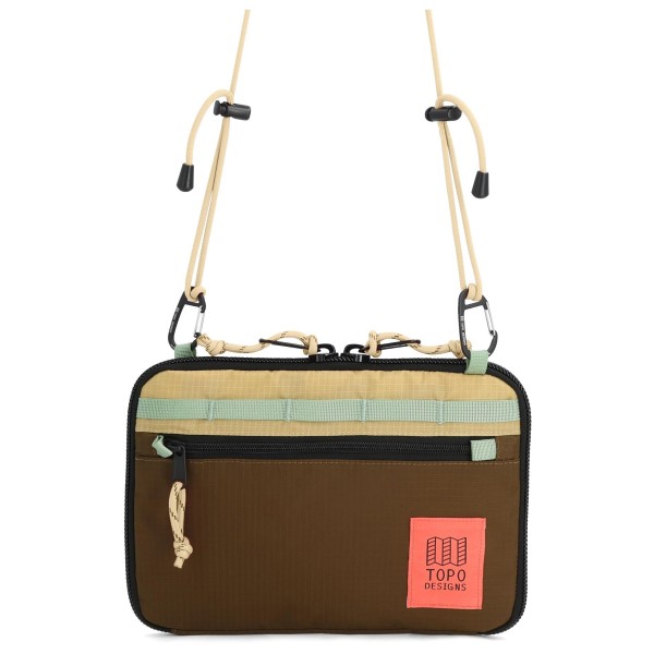 Topo Designs - All Adventure Accessory Bag - Umhängetasche Gr One Size braun von Topo Designs