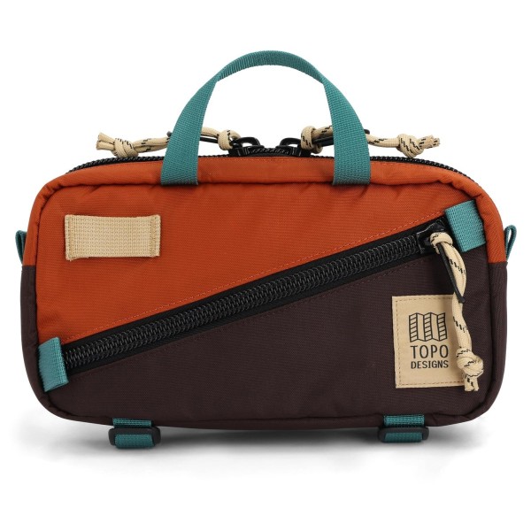 Topo Designs - Mini Quick Pack - Hüfttasche Gr 2,5 l rot von Topo Designs