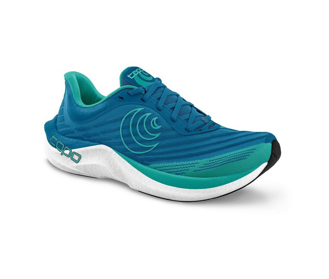 Topo Cyclone 2 (Leichtigkeit, breitere Zehenbox) blau Herren Laufschuh von Topo