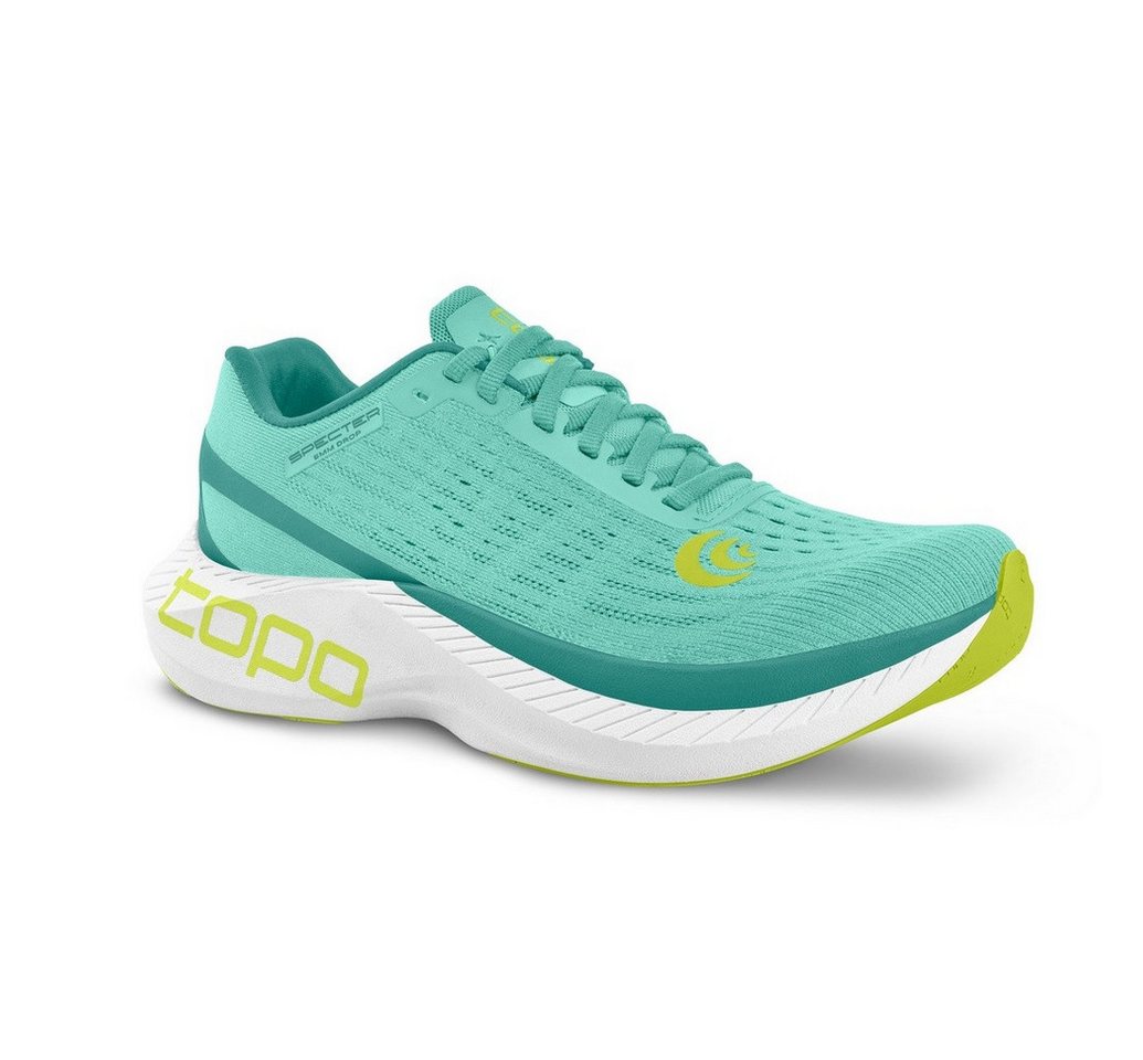 Topo Specter (Dämpfung) aquablau/lime Damen Laufschuh von Topo