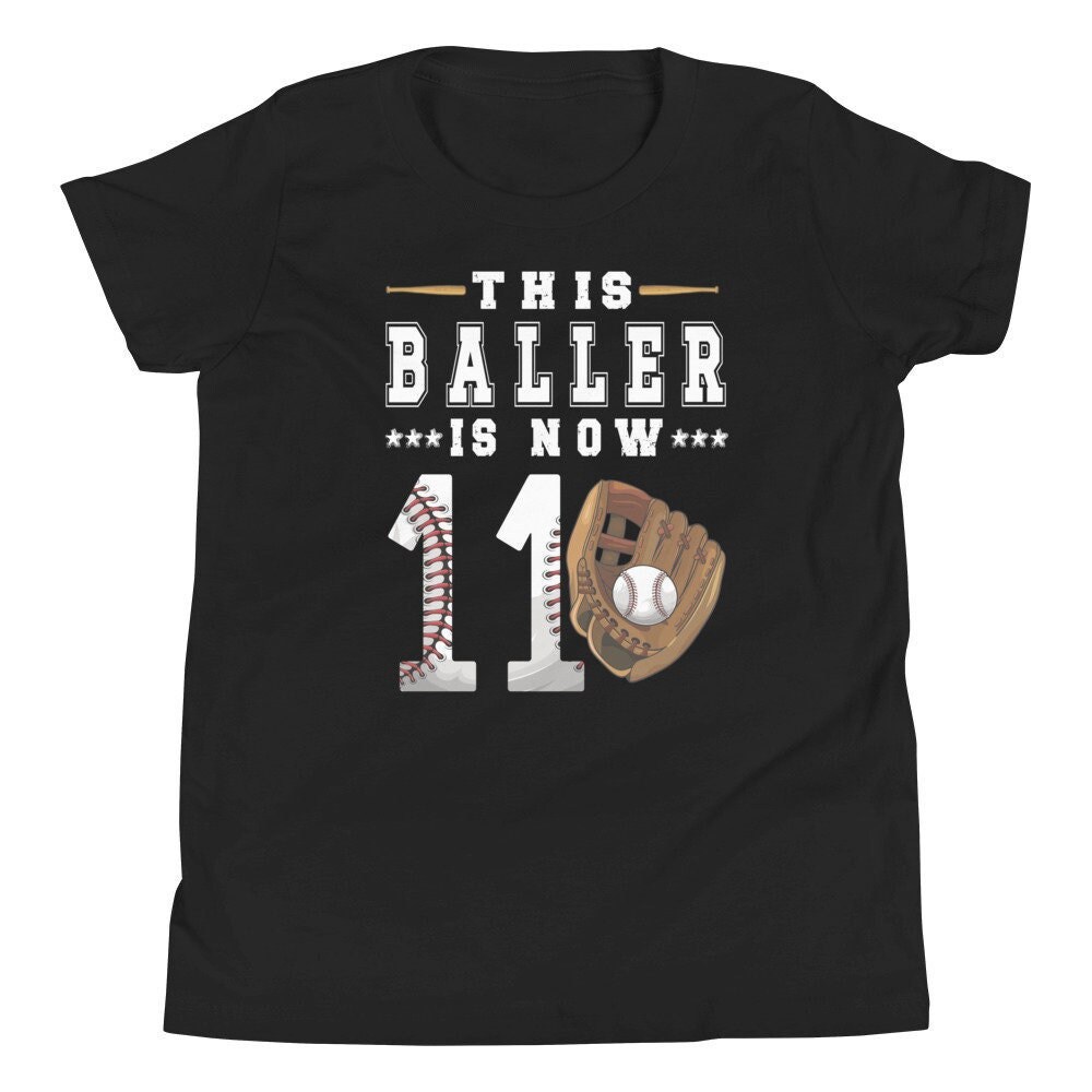 11. Geburtstag Geschenk Baseballspieler 11 Jahre Junge Jugend Unisex T-Shirt von TopoArtCo