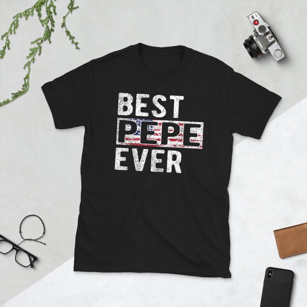 Bester Pepe Opa Vatertag Großvater Unisex T-Shirt von TopoArtCo