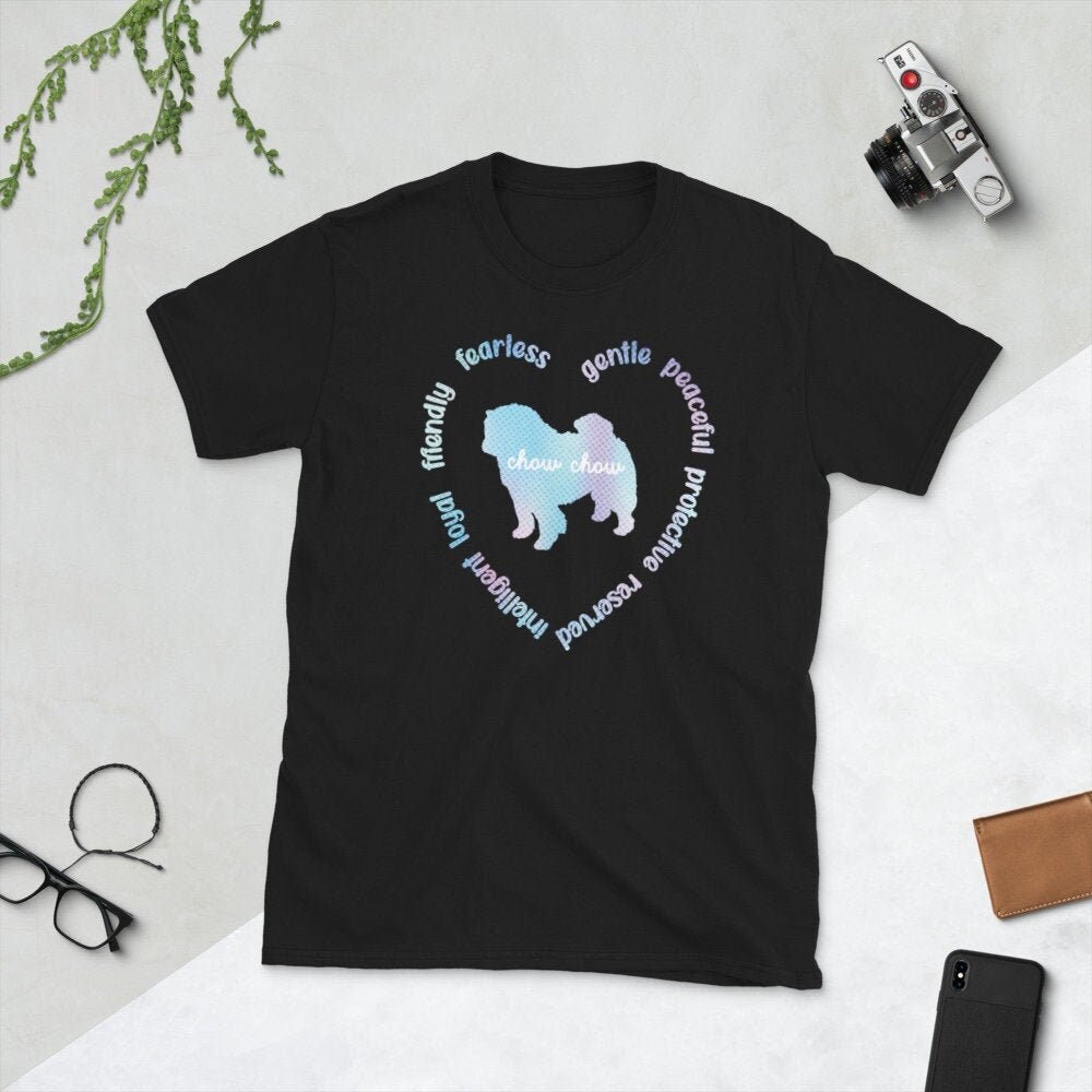 Chow Hundeliebhaber Besitzer Mama Unisex T-Shirt von TopoArtCo