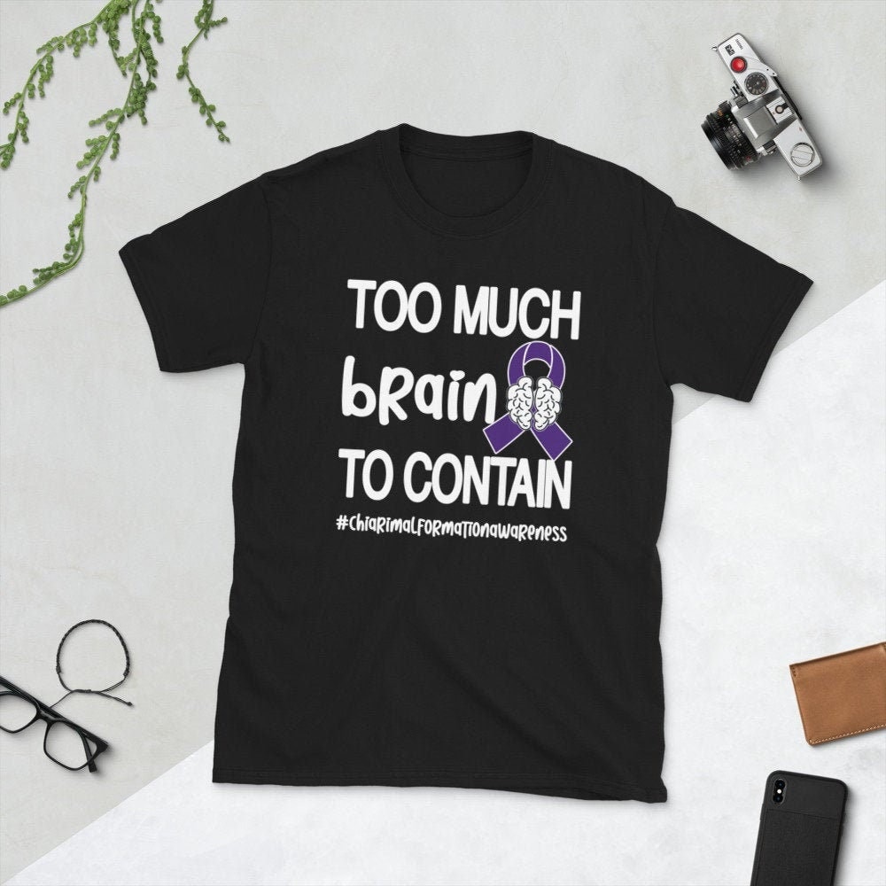 Lustiges Chiari Malformation Krieger Band Bewusstsein Unisex T-Shirt von TopoArtCo