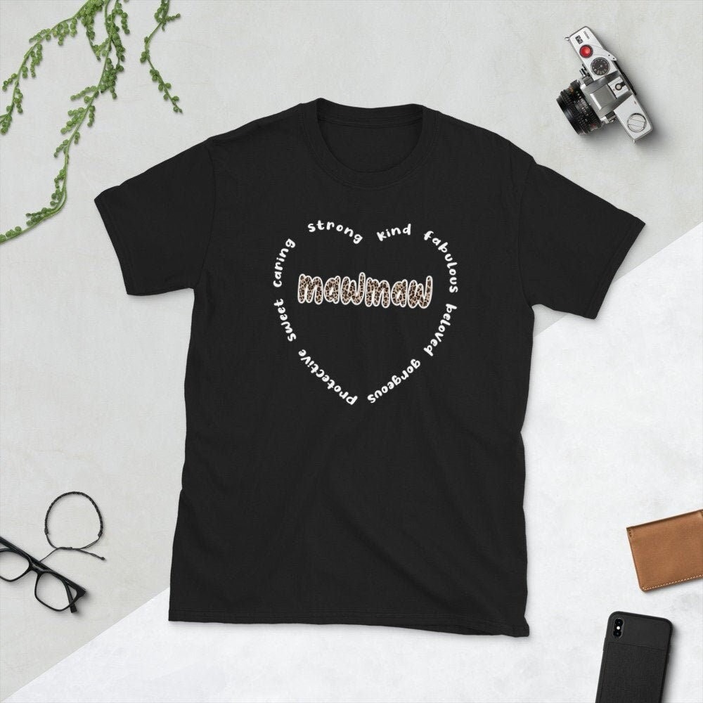 Mawmaw Oma Muttertagsgeschenk Großmutter Unisex T-Shirt von TopoArtCo