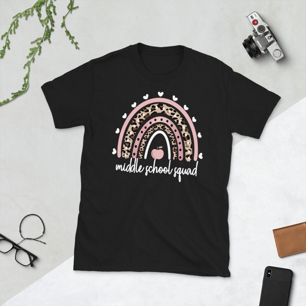 Mittelschule Lehrer Squad Shirt | Team Anerkennung Woche Lehre Unisex T-Shirt Mittelschule Lehrer Squad Shirt | Team Anerkennung Woche Lehre Unisex T-Shirt von TopoArtCo