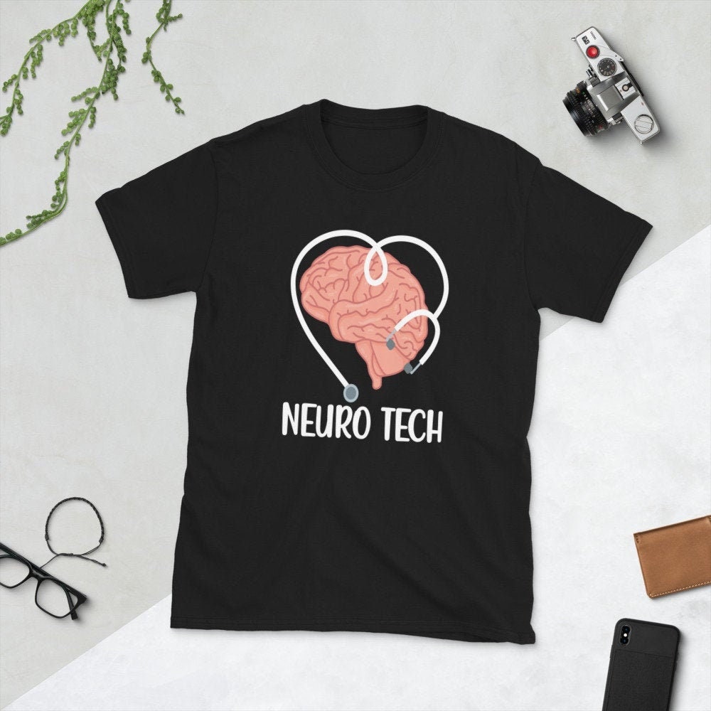 Neuro Tech Geschenke Für Denktechniker Neuromechaniker Neurotechnik Unisex T-Shirt von TopoArtCo