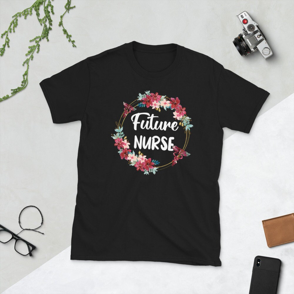 Stillschule Krankenschwester Student Future Nurse Unisex T-Shirt von TopoArtCo