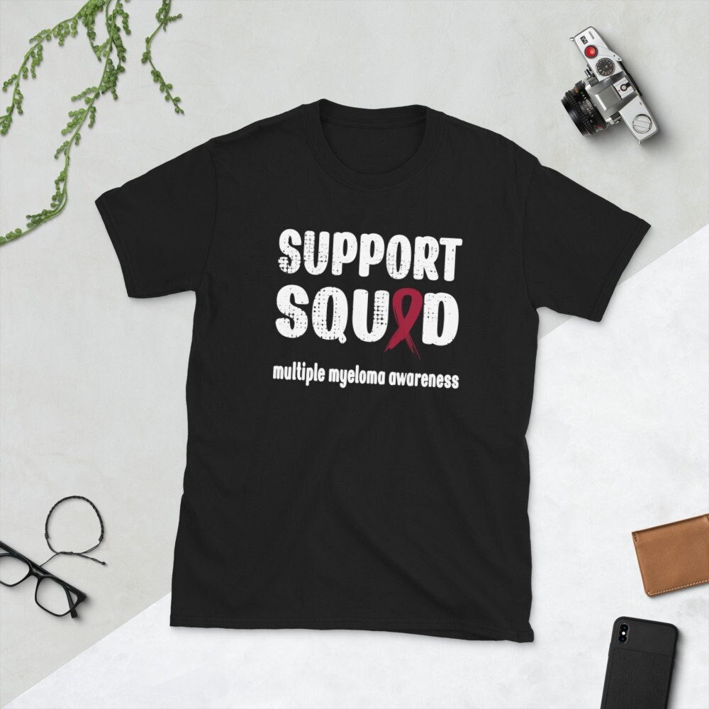 Support Squad Multiples Bewusstseinsband Für Das Unisex T-Shirt von TopoArtCo