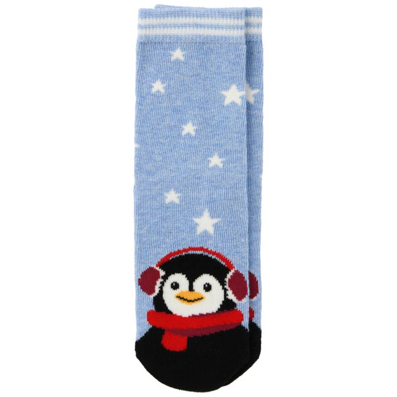 1 Paar Kinder Weihnachtssocken mit Pinguinen von Topolino