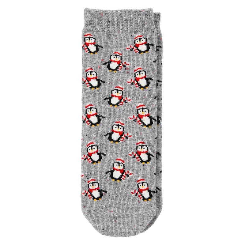 1 Paar Kinder Weihnachtssocken mit Pinguinen von Topolino