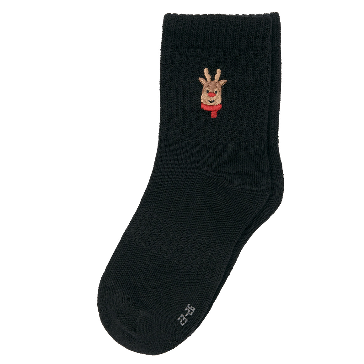 1 Paar Kinder Weihnachtssocken mit Stickerei von Topolino