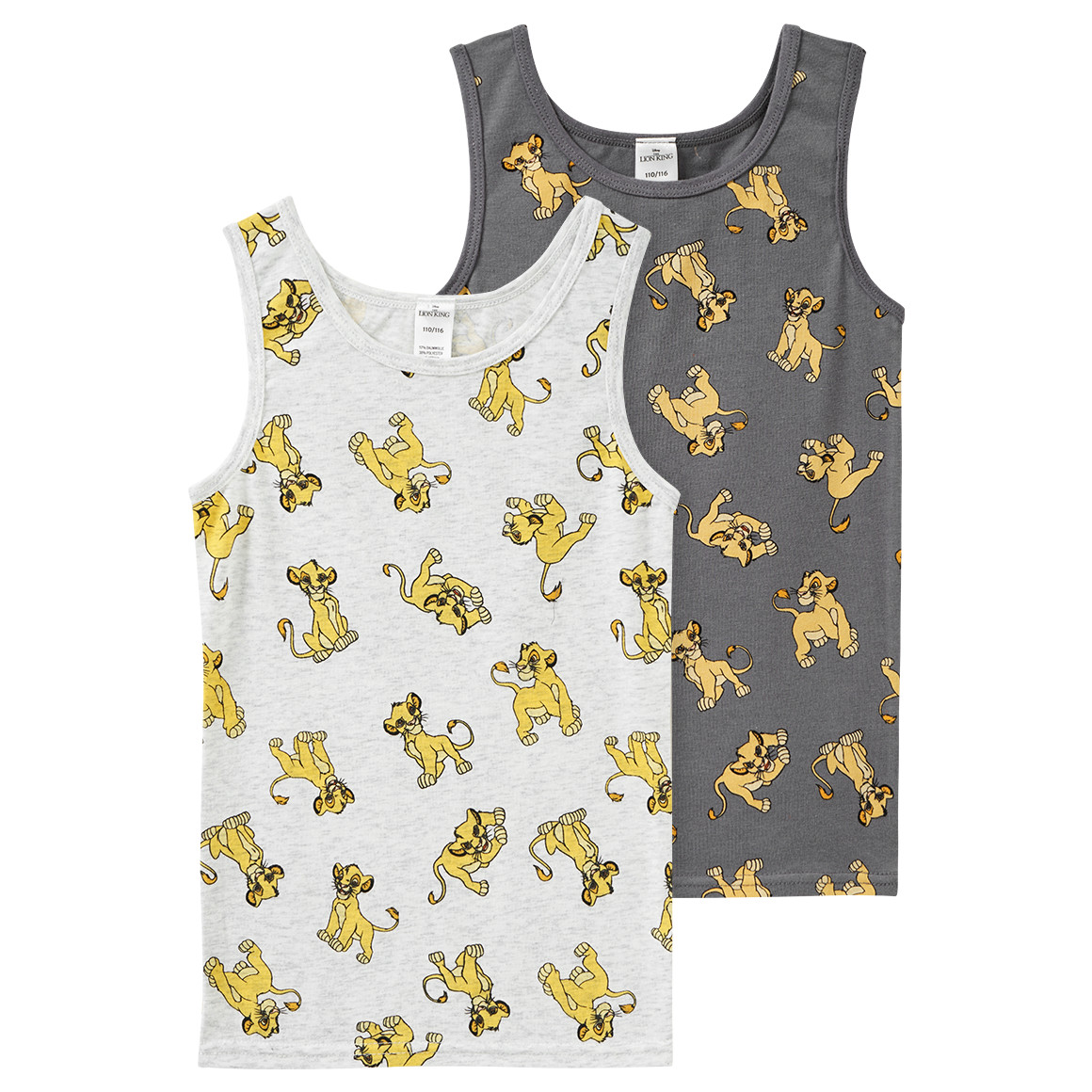 2 Der König der Löwen Unterhemden von Topolino