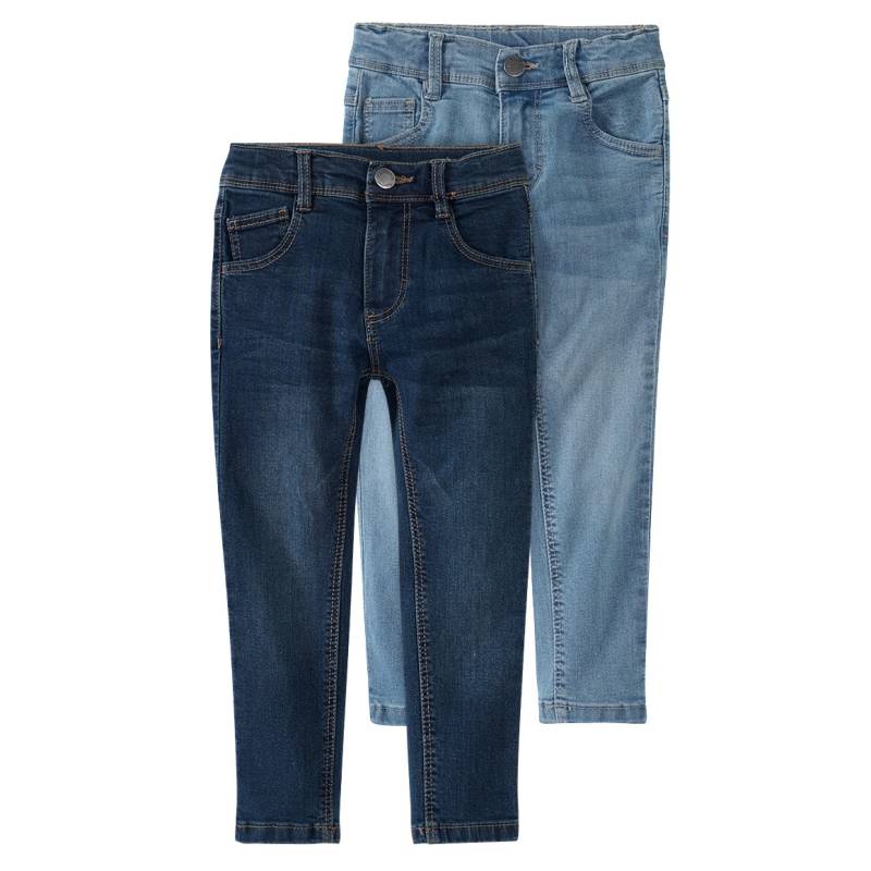 2 Jungen Skinny-Jeans im 5-Pocket-Style von Topolino