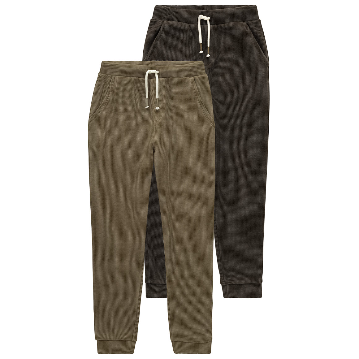 2 Jungen Jogginghosen aus Waffel-Piqué von Topolino