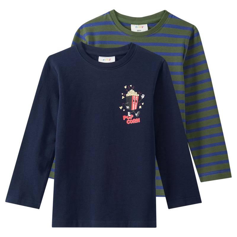 2 Jungen Langarmshirts mit Print von Topolino