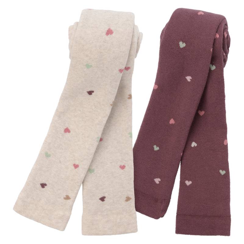 2 Mädchen Frottee-Leggings mit Bio-Baumwolle von Topolino