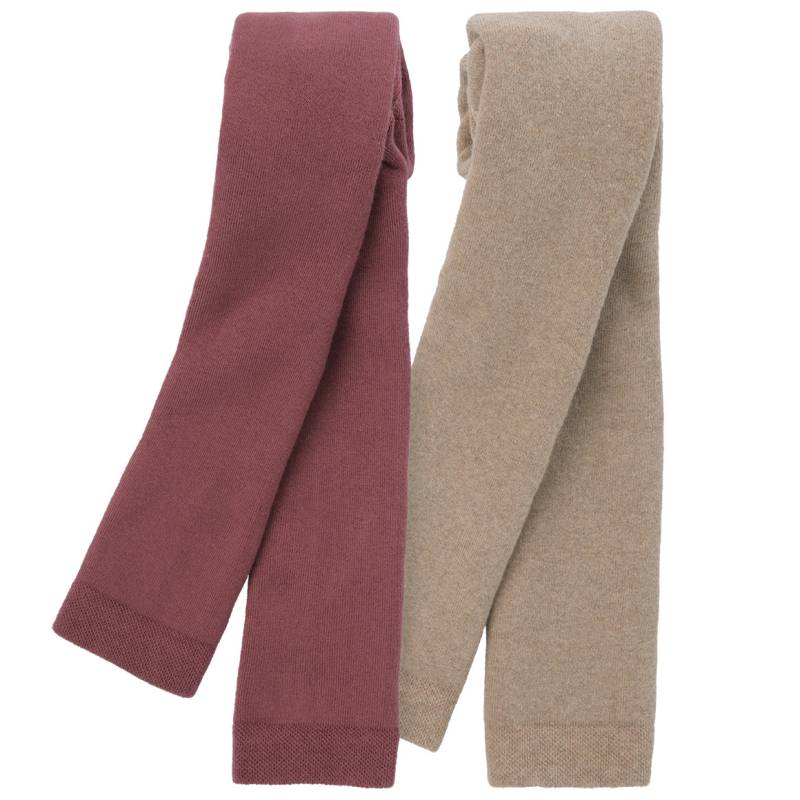 2 Mädchen Frottee-Leggings mit Bio-Baumwolle von Topolino