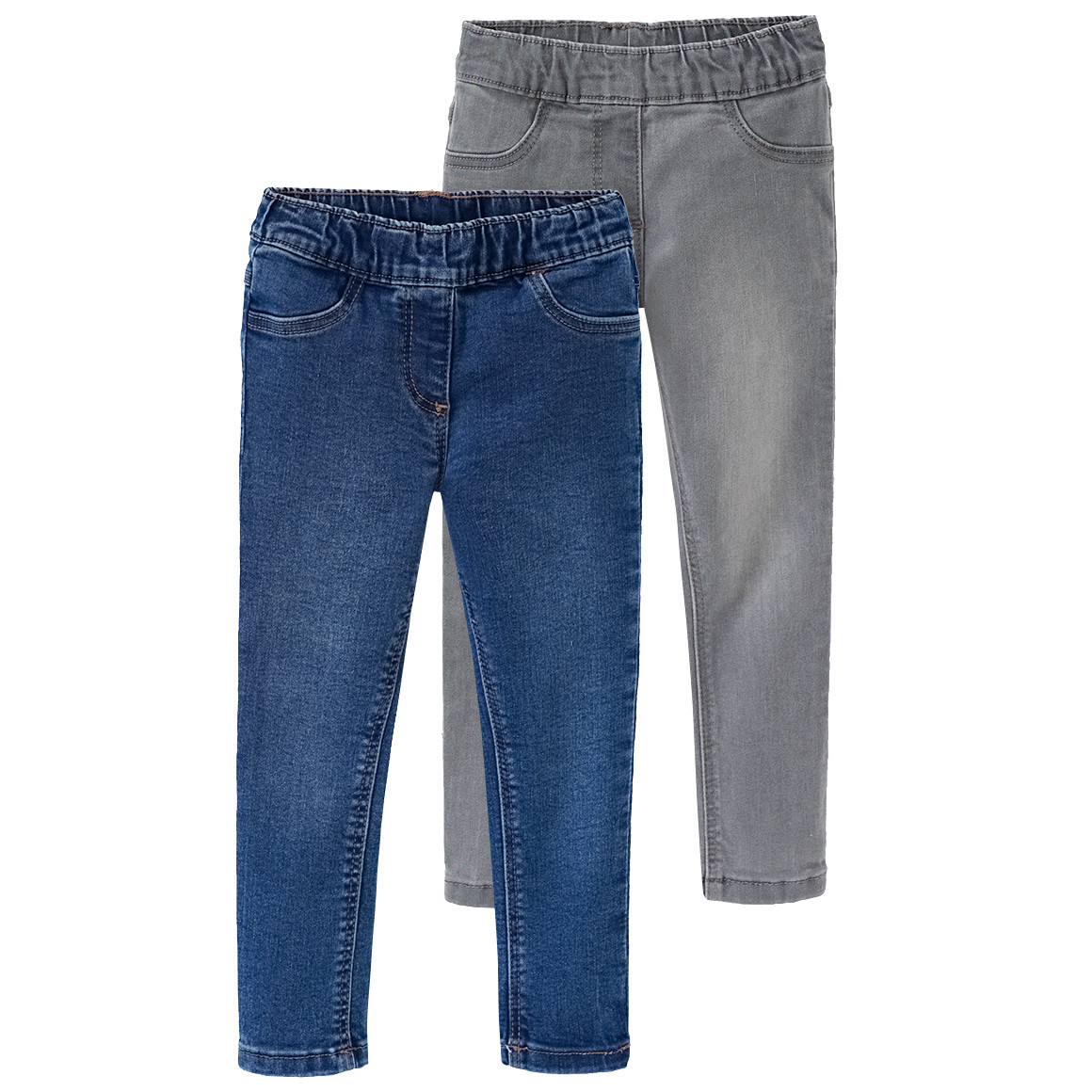 2 Mädchen Jeggings mit Stretch-Bund 2 Mädchen Jeggings mit Stretch-Bund von Topolino