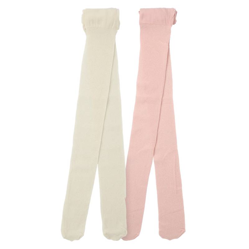 2 Mädchen Strumpfhosen in Glitzer-Optik von Topolino