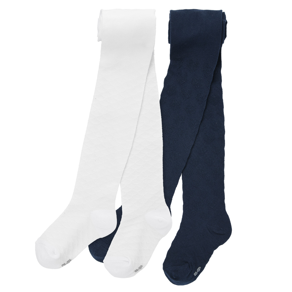 2 Mädchen Strumpfhosen mit Strukturmuster von Topolino