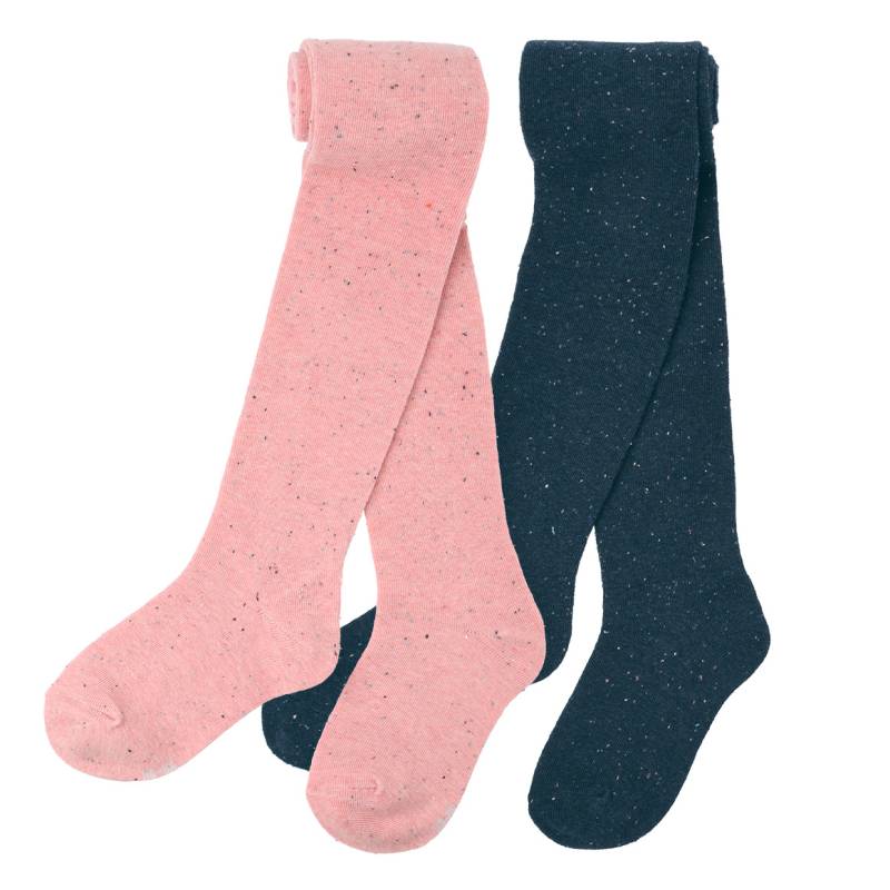 2 Mädchen Strumpfhosen mit kleinen Punkten von Topolino