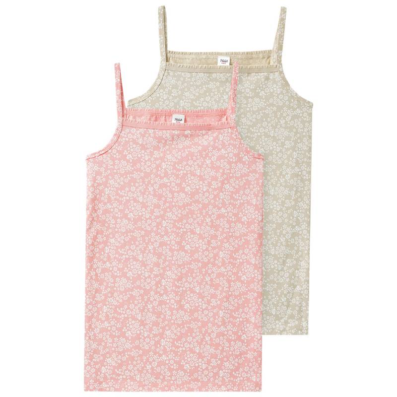 2 Mädchen Unterhemden mit Blümchen von Topolino