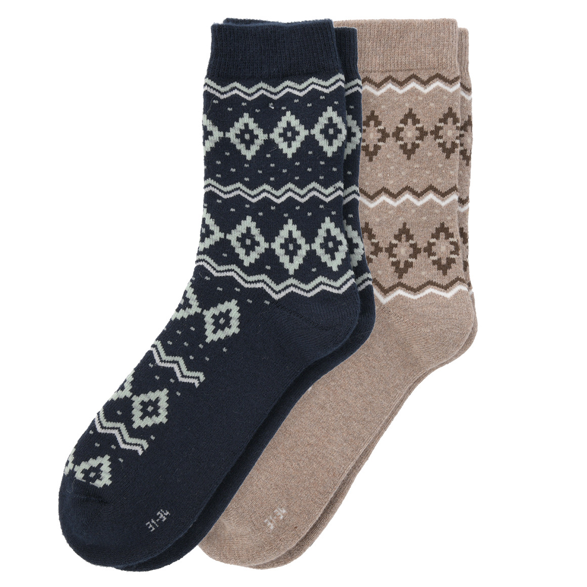 2 Paar Jungen Frotteesocken mit Muster von Topolino
