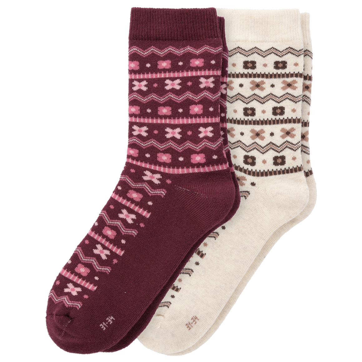 2 Paar Mädchen Frottee-Socken im Set von Topolino