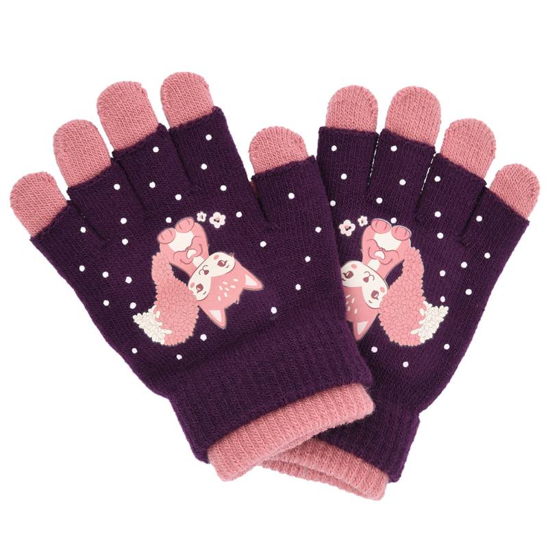 2 Paar Mädchen Handschuhe mit Motiv von Topolino