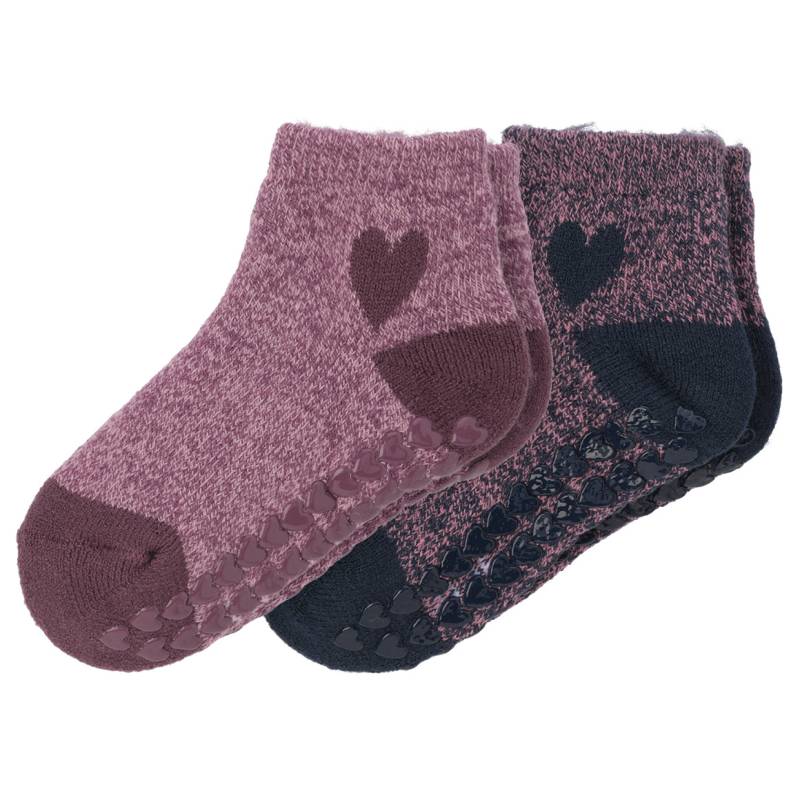2 Paar Mädchen Stoppersocken super soft von Topolino