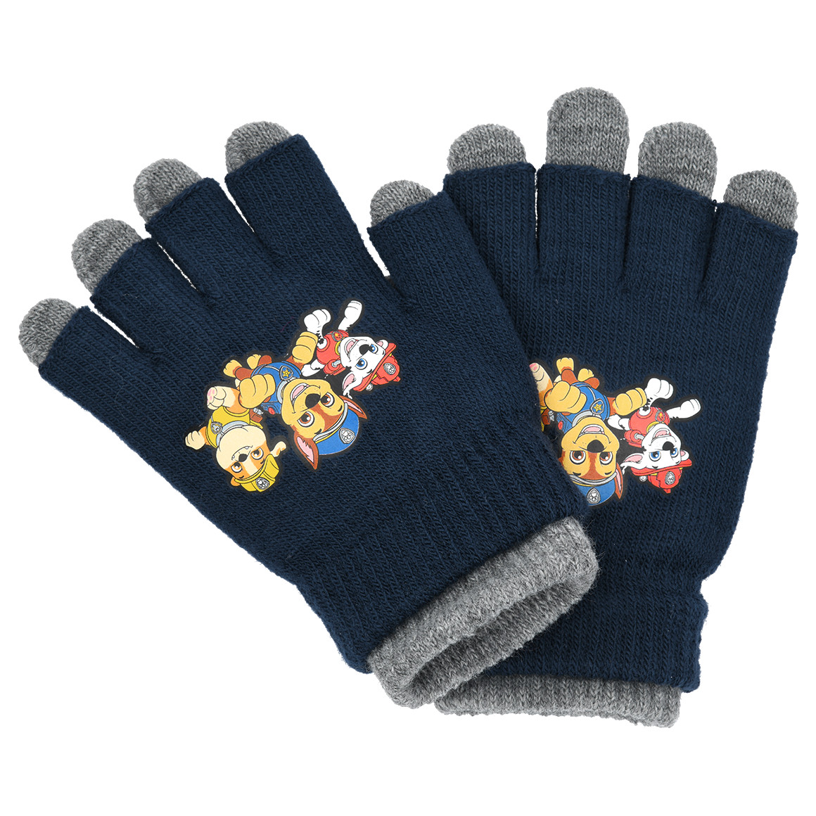 2 Paar PAW Patrol Handschuhe mit Motiv von Topolino