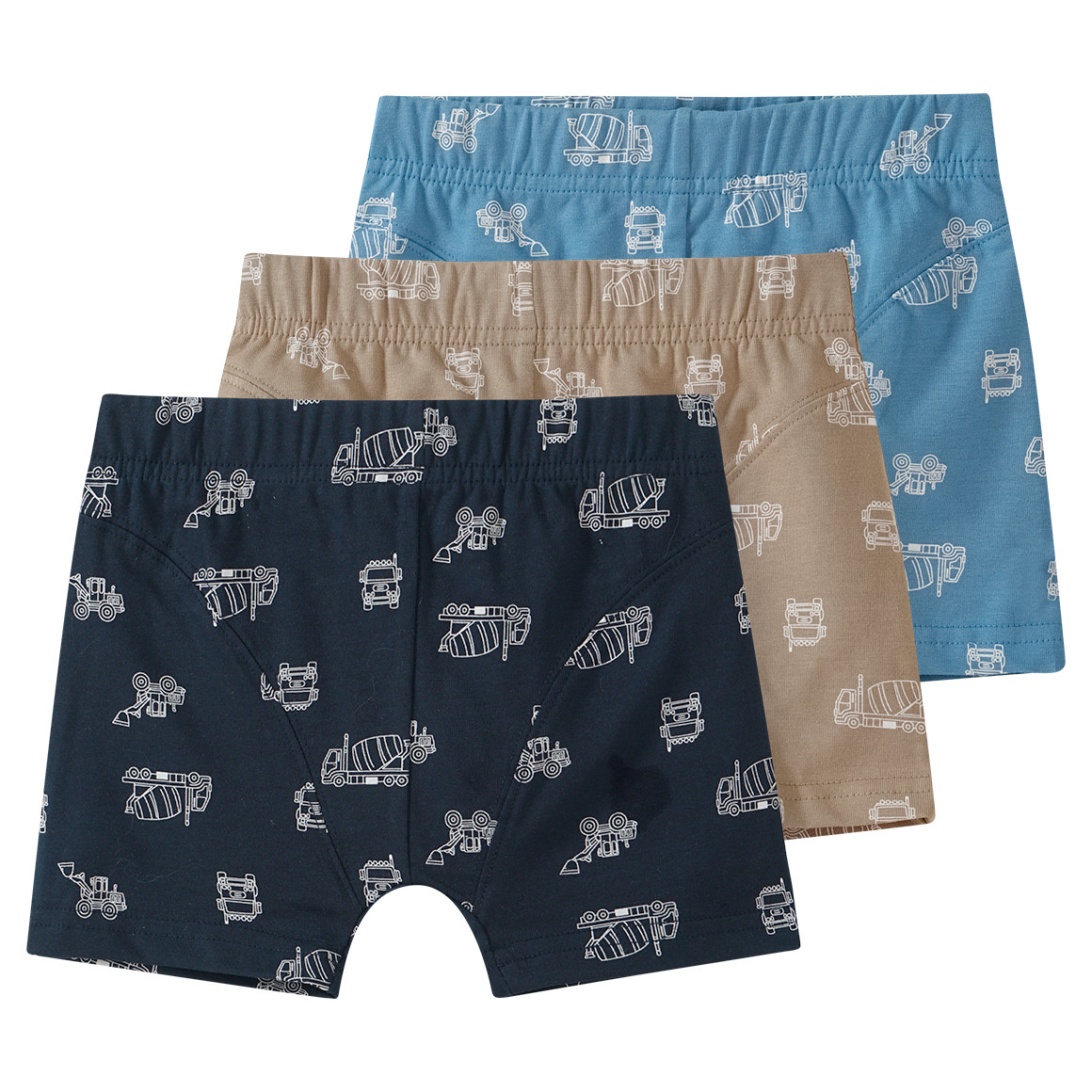 3 Jungen Boxer mit Allover-Print 3 Jungen Boxer mit Allover-Print von Topolino