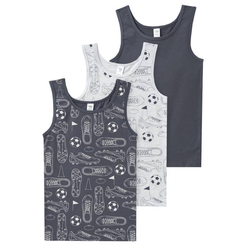 3 Jungen Unterhemden mit Bio-Baumwolle 3 Jungen Unterhemden mit Bio-Baumwolle von Topolino