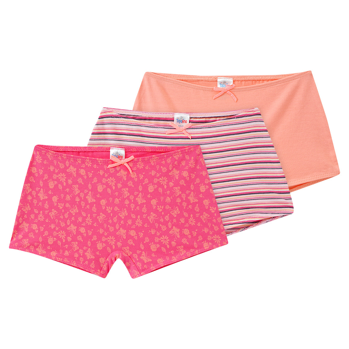 3 Mädchen Pantys mit Bio-Baumwolle 3 Mädchen Pantys mit Bio-Baumwolle von Topolino