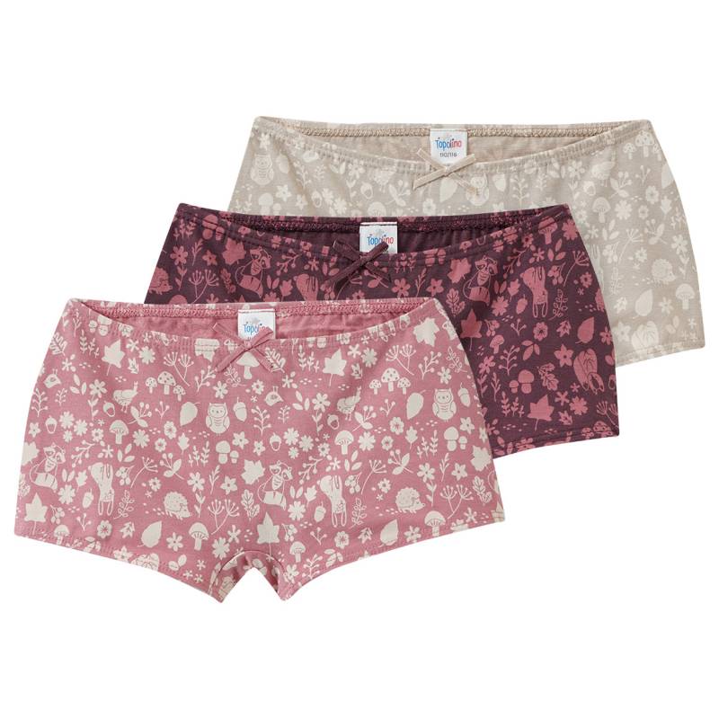 3 Mädchen Pantys mit Bio-Baumwolle von Topolino