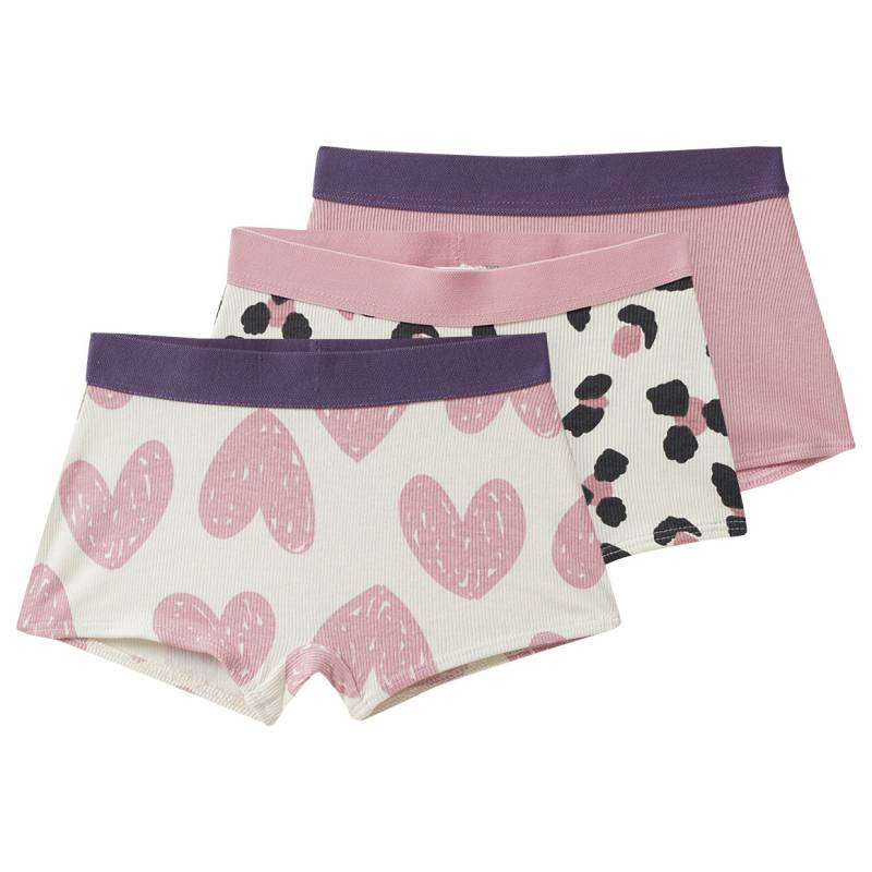 3 Mädchen Pantys mit Rippstruktur von Topolino