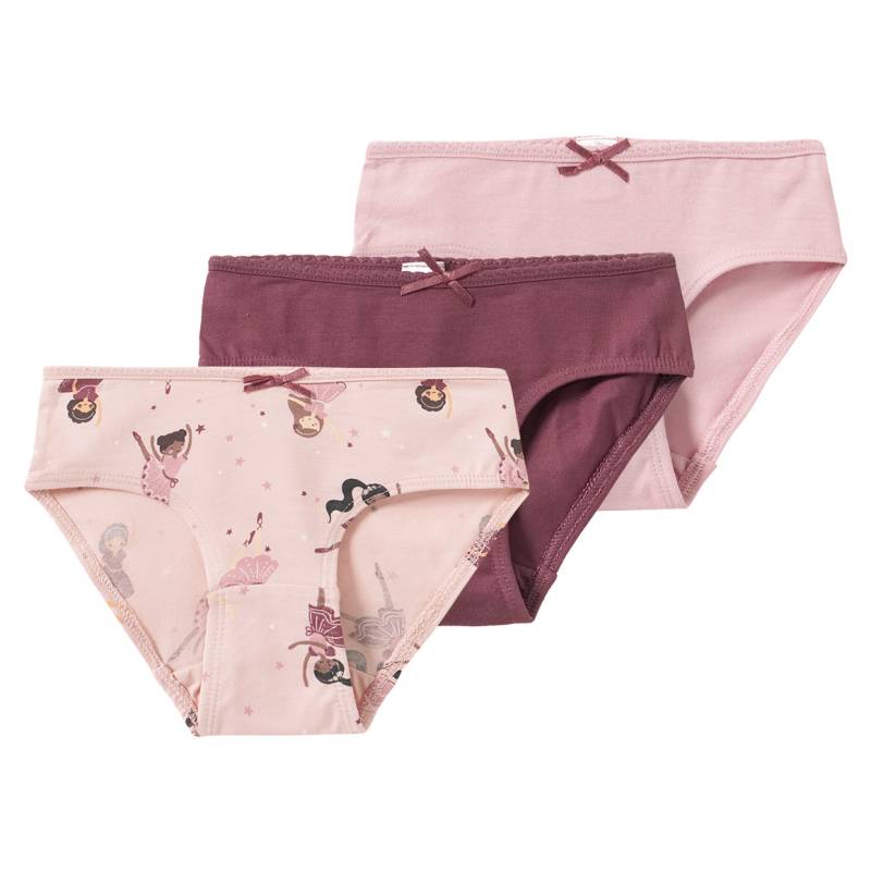 3 Mädchen Slips in verschiedenen Dessins von Topolino