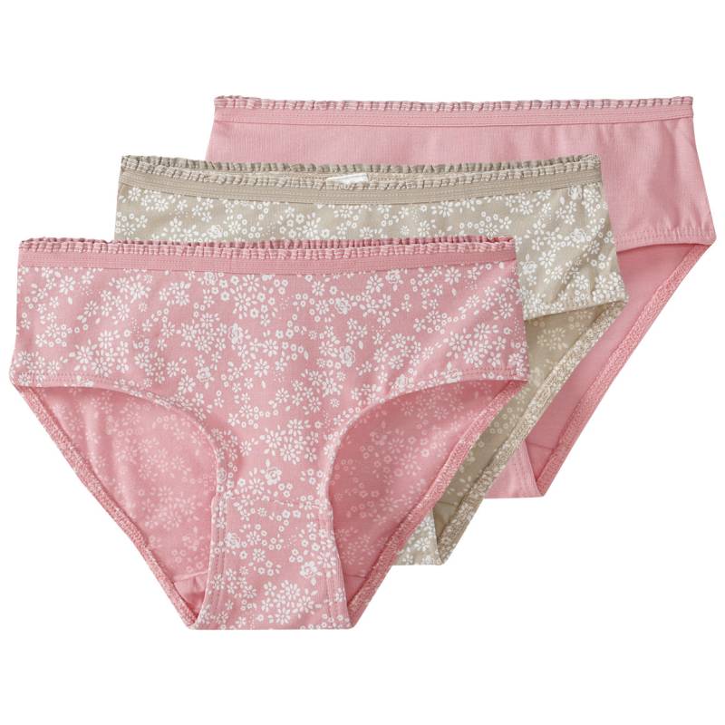 3 Mädchen Slips mit Blümchen von Topolino