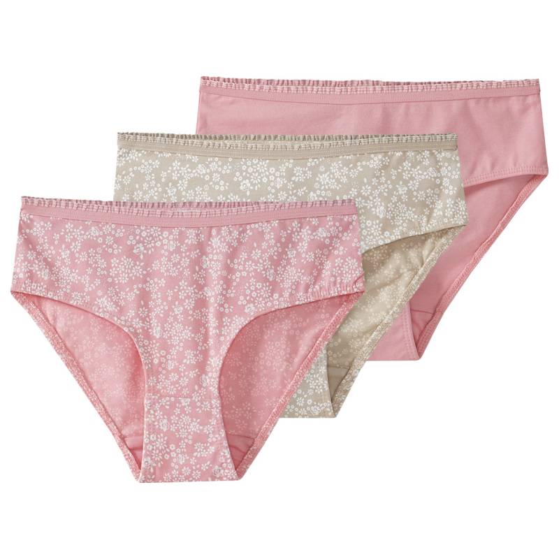 3 Mädchen Slips mit Blümchen von Topolino