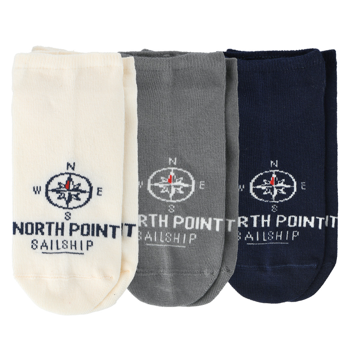 3 Paar Jungen Sneaker-Socken im Set 3 Paar Jungen Sneaker-Socken im Set von Topolino