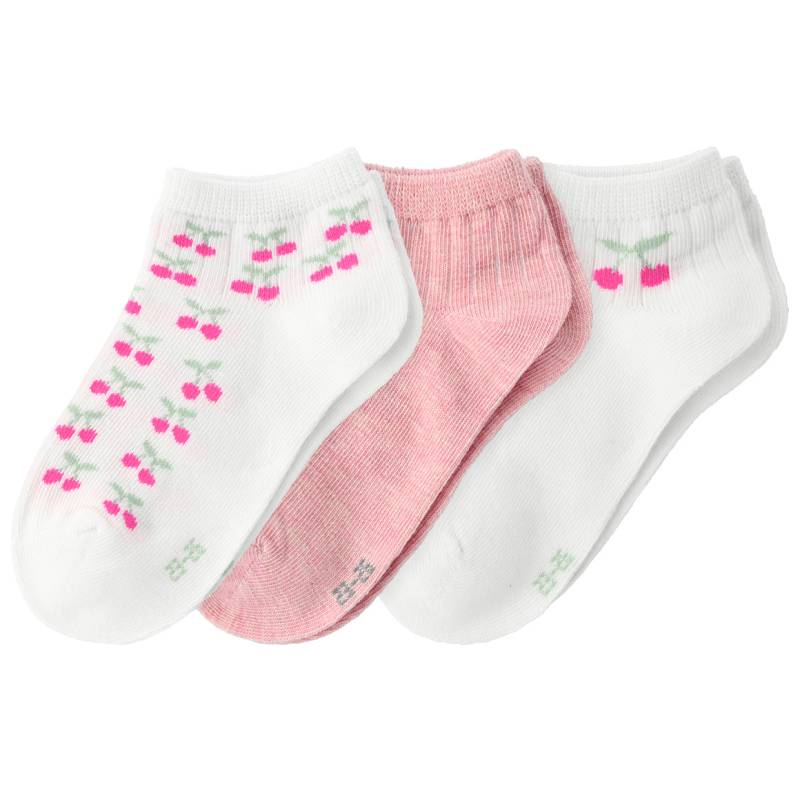 3 Paar Mädchen Sneaker-Socken im Set von Topolino
