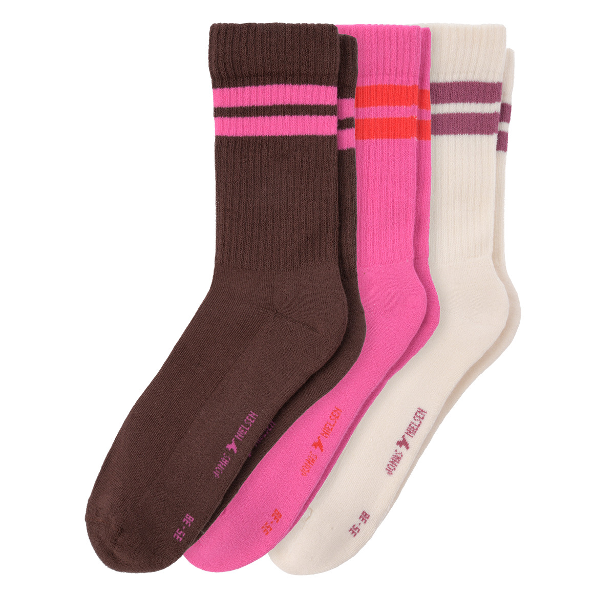 3 Paar Mädchen Socken mit Bio-Baumwolle von Topolino