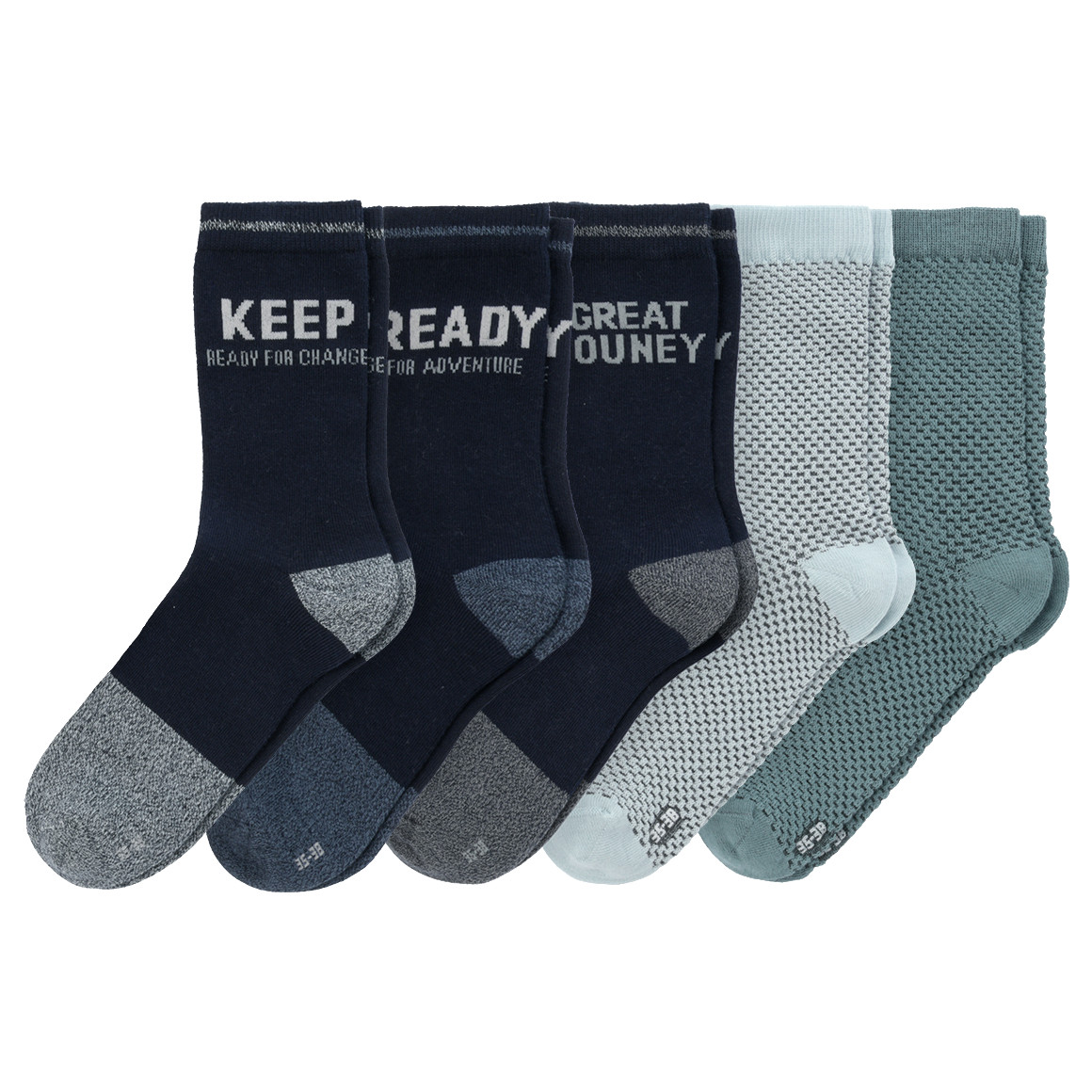 5 Paar Jungen Socken in verschiedenen Dessins von Topolino