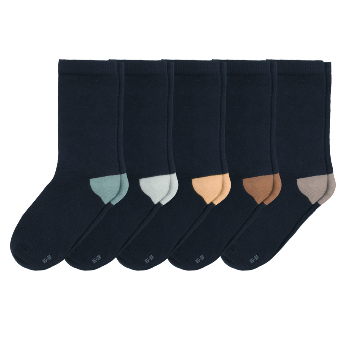 5 Paar Jungen Socken in verschiedenen Dessins von Topolino