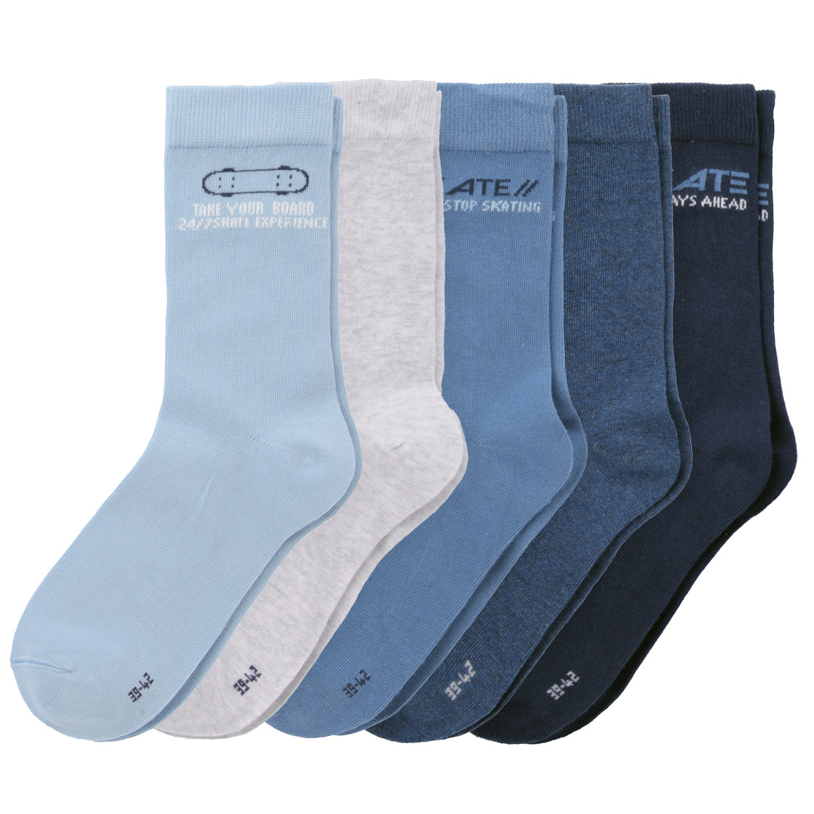 5 Paar Jungen Socken mit Bio-Baumwolle von Topolino